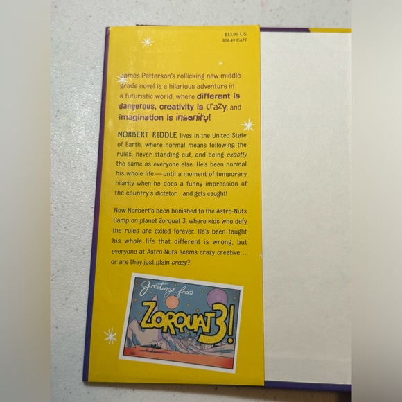 Not So Normal Norbert by James Patterson and Joey Green Hardback Book - Picture 4 of 8